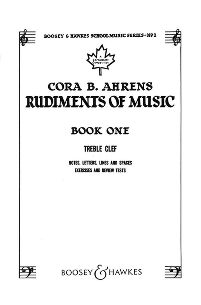 Rudiments of Music Vol. 1